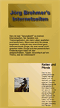 Mobile Screenshot of joergbrehmer.de